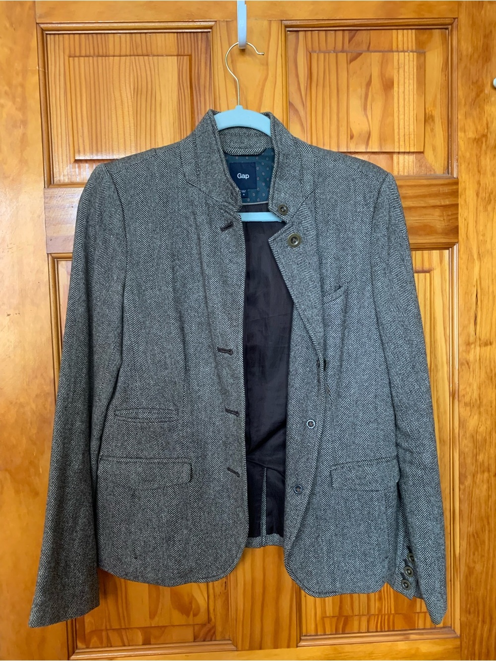 Gap Herringbone Blazer